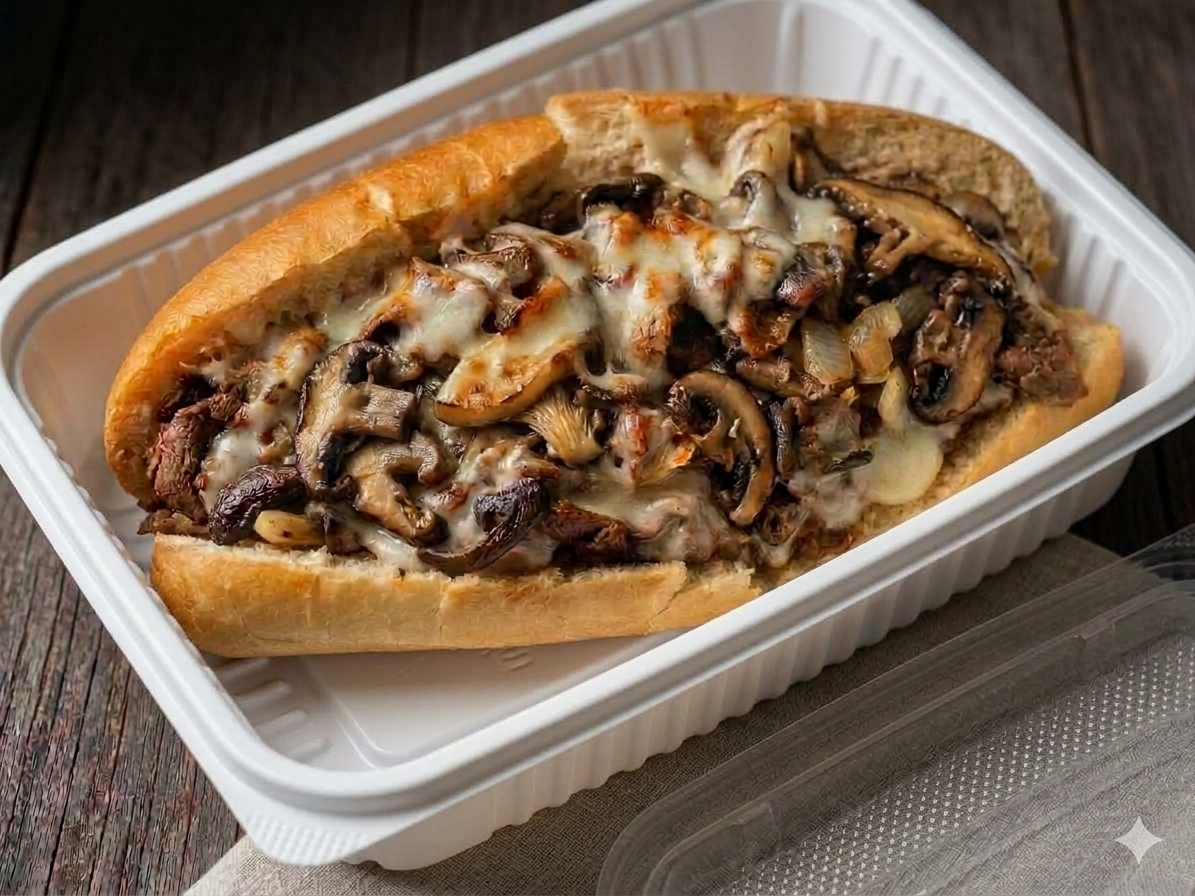 Mushroom Steak Sandwich
